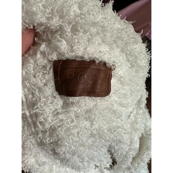 POL White Fuzzy Pullover Hoodie fits M/L - Picture 3 of 4